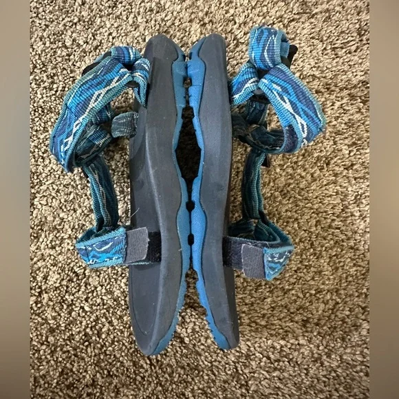 Blue kids teva Patterned Sandals - Picture 8 of 9